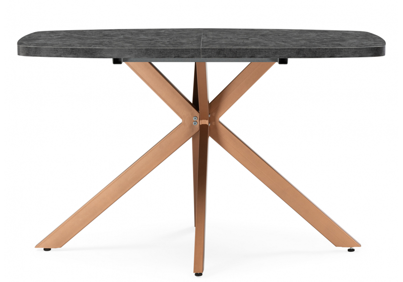 Стол деревянный, Кортез 32 116(160)x77 раздвижной малави / медь