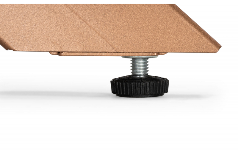 Стол деревянный, Кортез 116(160)x77 раздвижной малави / медь