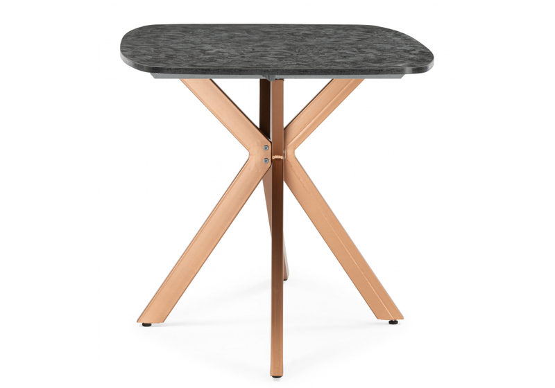 Стол деревянный, Кортез 116(160)x77 раздвижной малави / медь