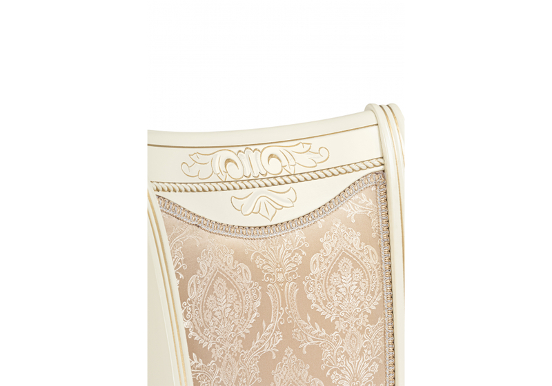 Стул деревянный, Mariano линур блекл комби / слоновая кость