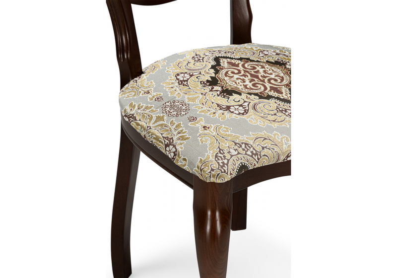 Стул деревянный, Adriano 082 вишня / без патины