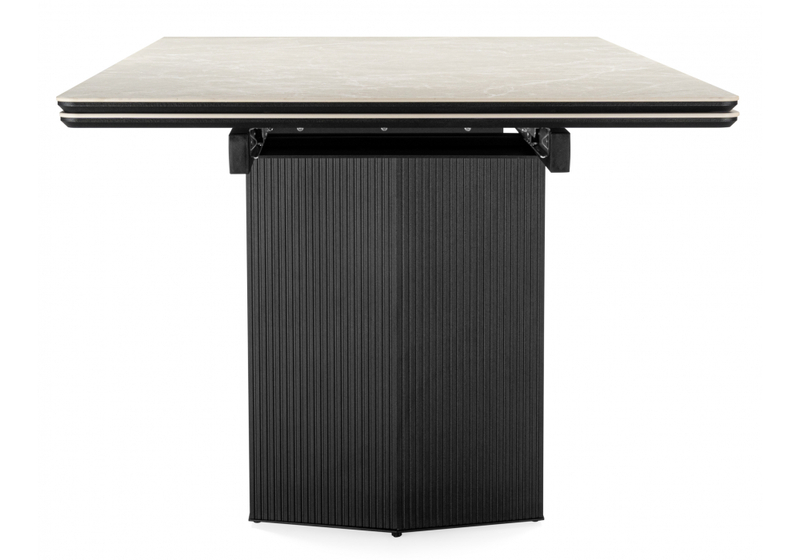 Керамический стол, Монерон 200x100 burberry bianco matt / черный