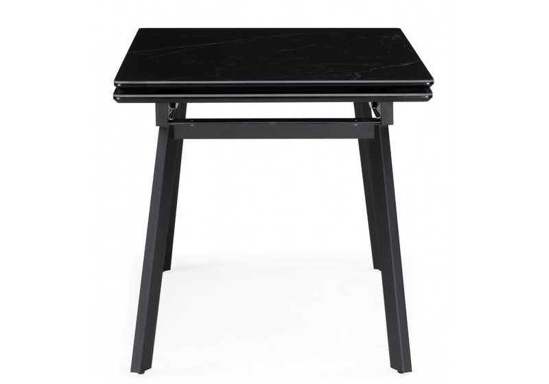 Керамический стол, Норман 120(180)х80 shakespeare black / черный