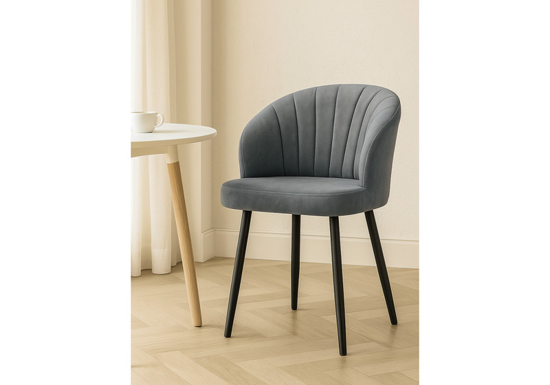 Стул на металлокаркасе, Бэнбу marseille 11 / черный