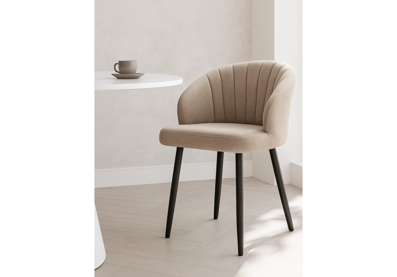 Стул на металлокаркасе, Бэнбу marseille 13 / черный