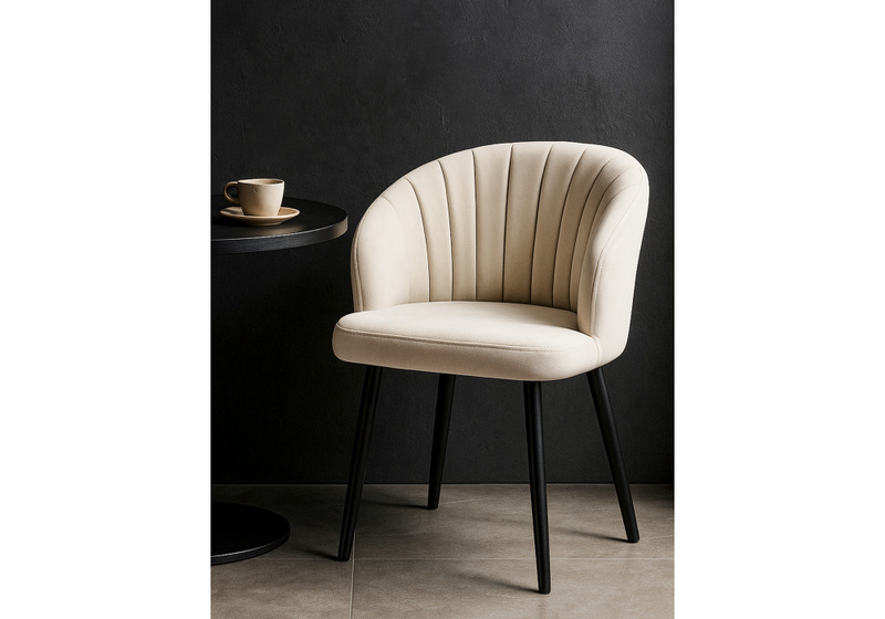 Стул на металлокаркасе, Бэнбу marseille 2 данс / черный