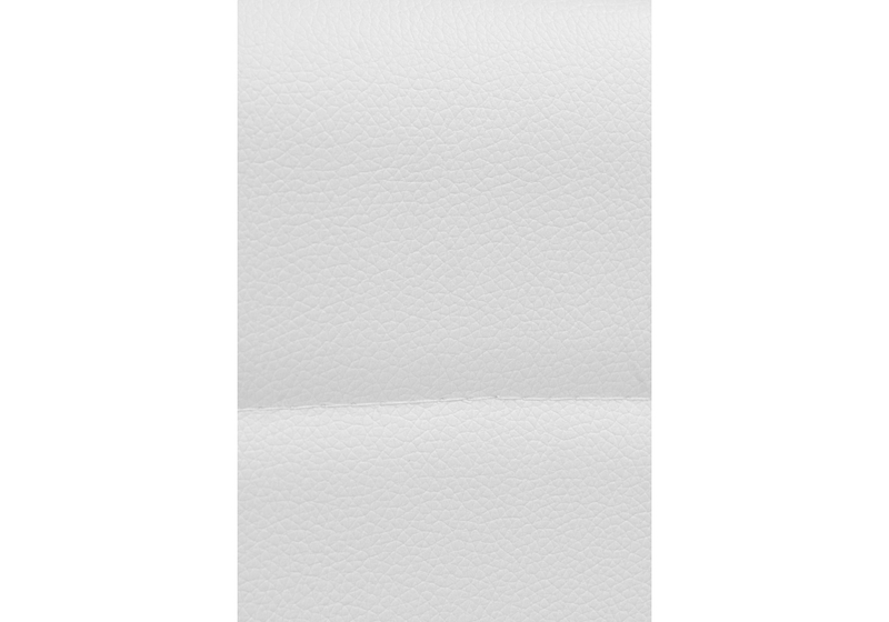 Стул на металлокаркасе, DC2-001 искусственная кожа белый / белый