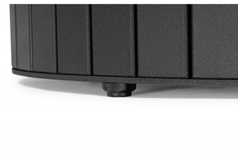 Керамический стол, Гравент 90 белый мрамор snow white / черный