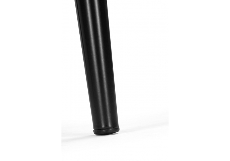 Стул на металлокаркасе, DC2-001 искусственная кожа черный / черный