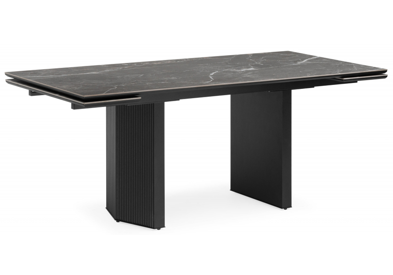 Керамический стол, Монерон 180x90 nero marquina / черный