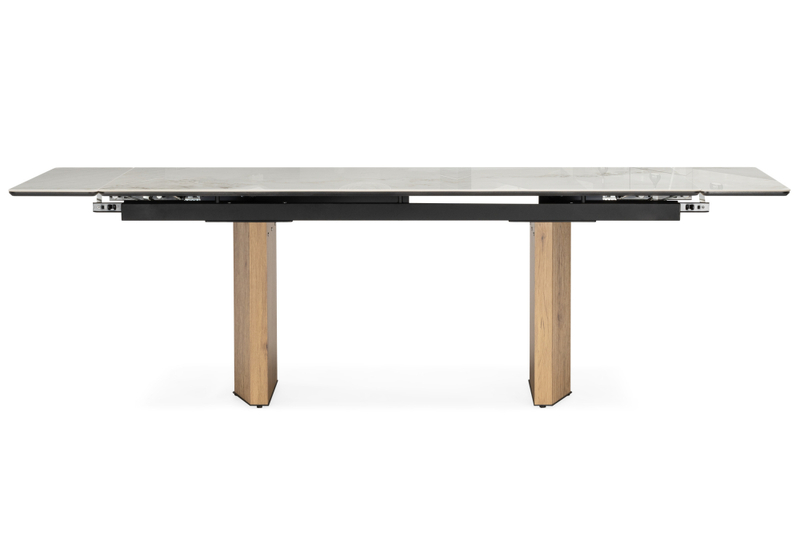 Керамический стол, Монерон 200x100 brecha crema elegance / дуб монтана