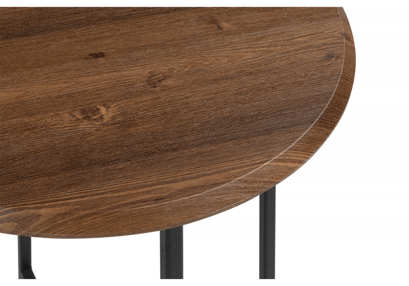 Журнальный стол, Грейс орех кантри / черный