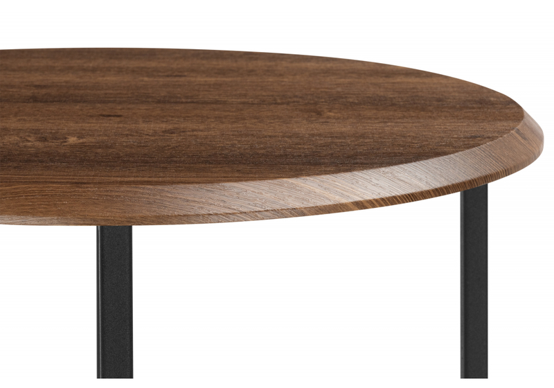 Журнальный стол, Грейс орех кантри / черный