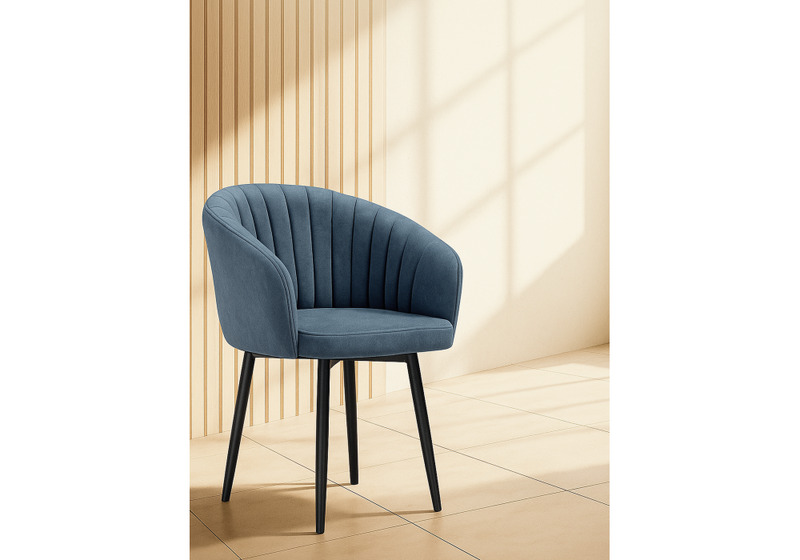 Стул на металлокаркасе, Моншау marseille 30 данс / черный