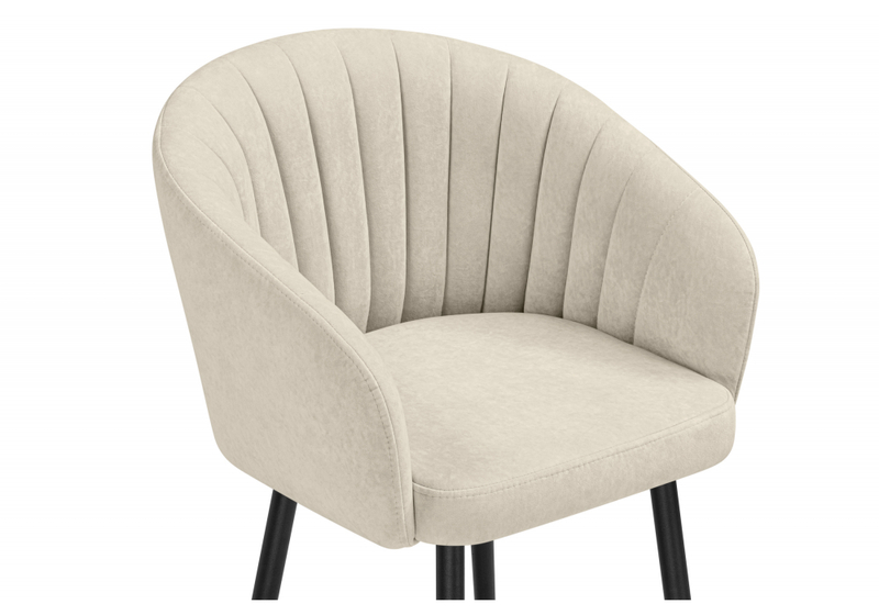 Стул на металлокаркасе, Моншау marseille 2 данс / черный