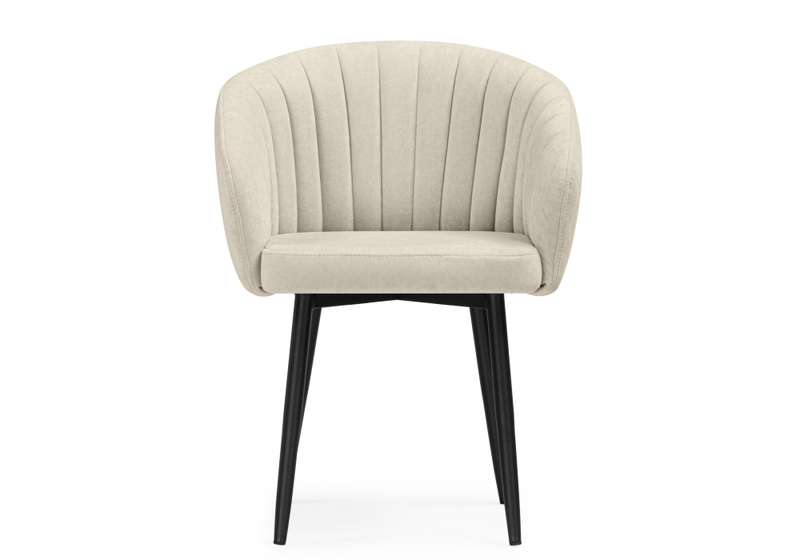 Стул на металлокаркасе, Моншау marseille 2 данс / черный