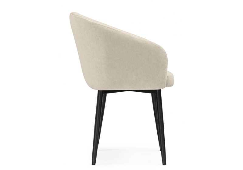 Стул на металлокаркасе, Моншау marseille 2 данс / черный