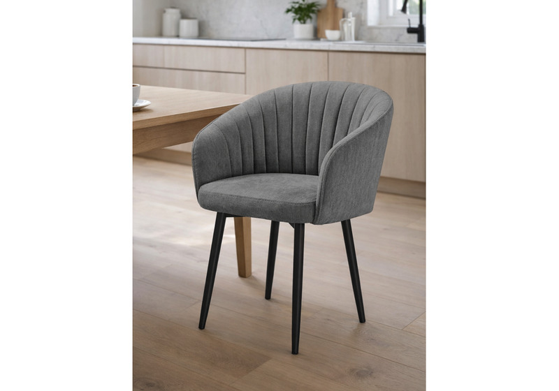 Стул на металлокаркасе, Моншау marseille 11 данс / черный