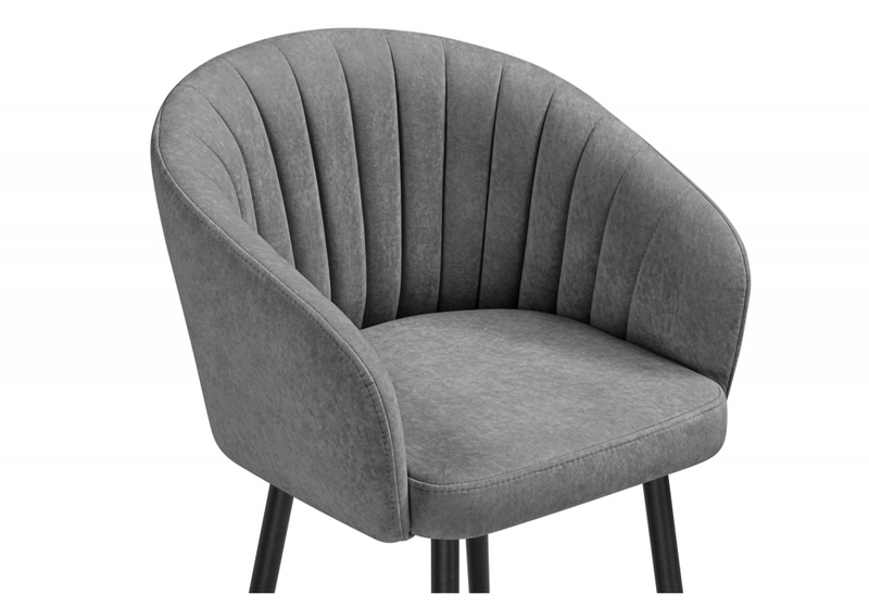 Стул на металлокаркасе, Моншау marseille 11 данс / черный