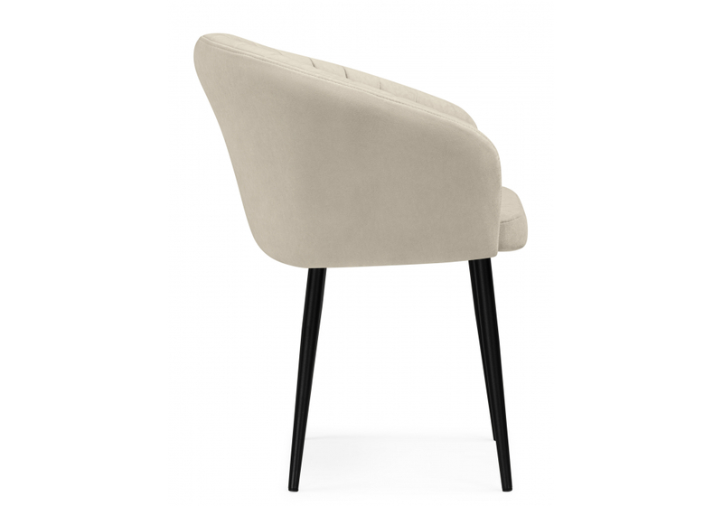 Стул на металлокаркасе, Моншау marseille 2 / черный