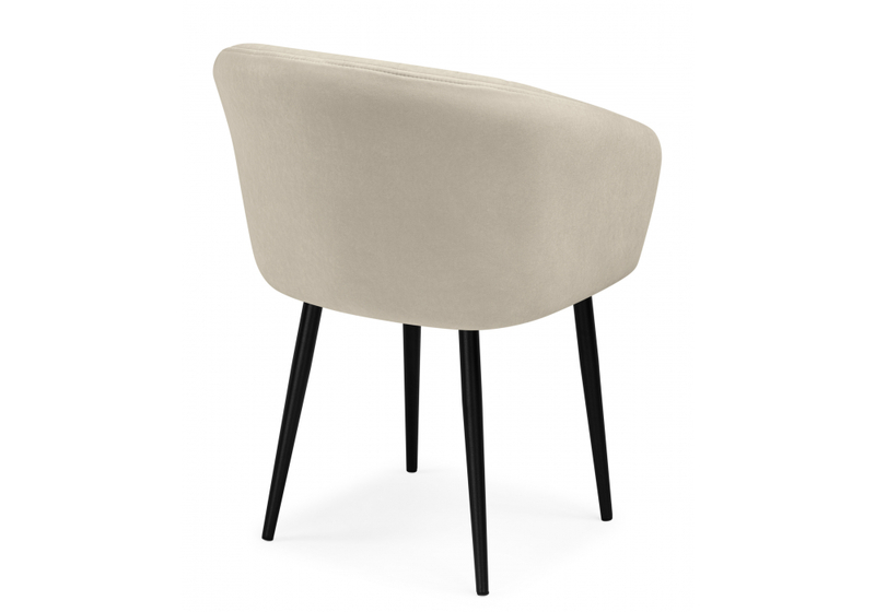 Стул на металлокаркасе, Моншау marseille 2 / черный