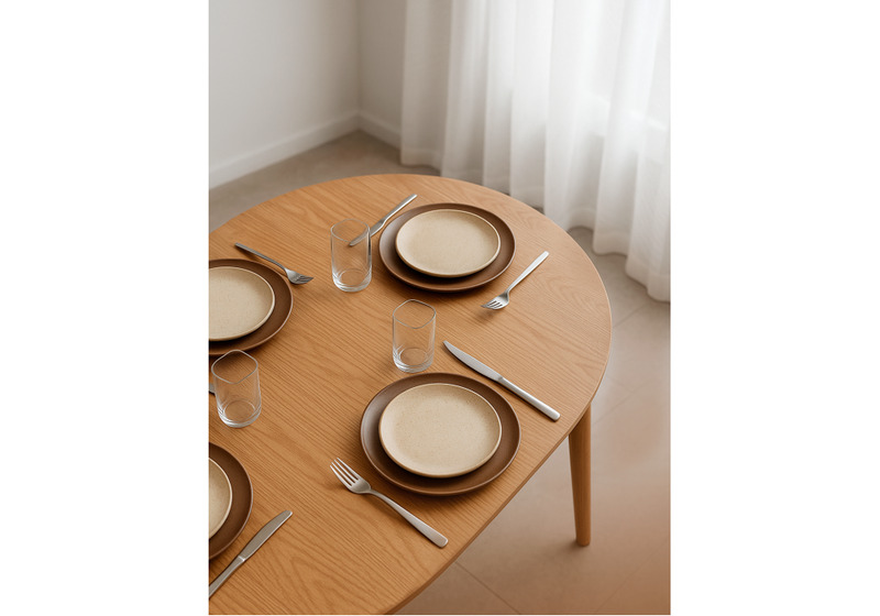 Стол деревянный, Турин 80 (160) х 80 ольха