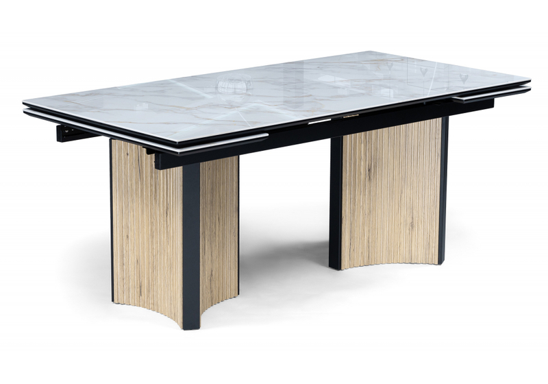 Керамический стол, Саливан 180x90 carla larkin / дуб монтана