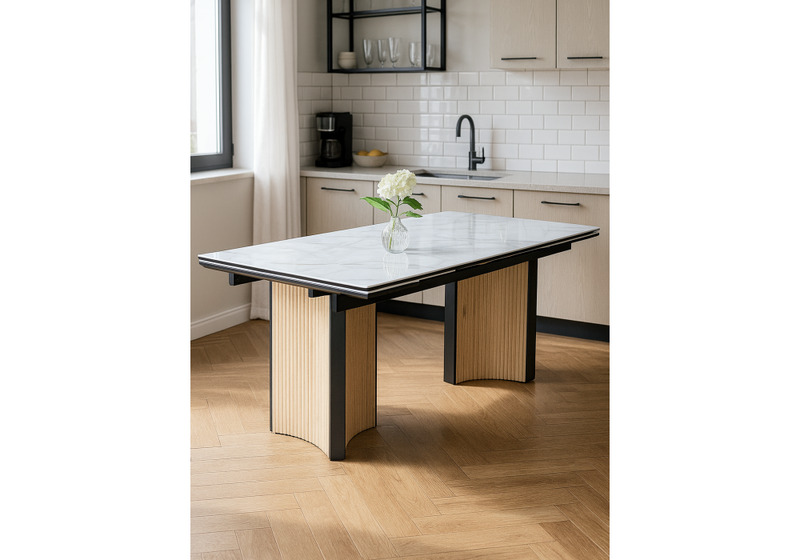 Керамический стол, Саливан 180x90 carla larkin / дуб монтана