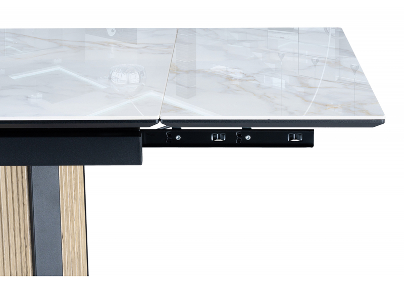 Керамический стол, Саливан 180x90 carla larkin / дуб монтана