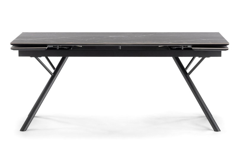 Керамический стол, Ворен 180(240)x90 nero markina / черный