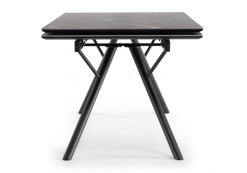 Керамический стол, Ворен 180(240)x90 nero markina / черный