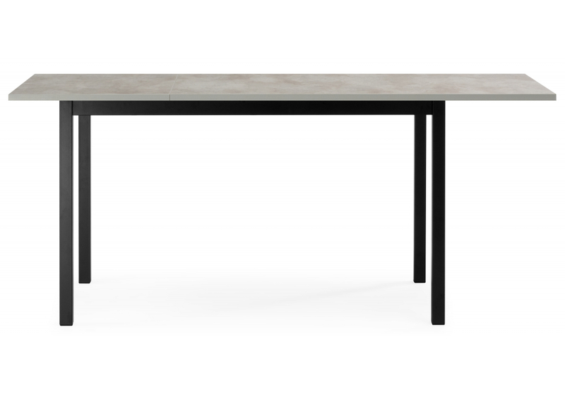 Стол деревянный, Жаклин 120(170)x68 раздвижной лдсп / бетон метрополитен