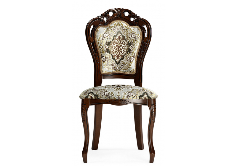 Стул деревянный, Bronte вишня / патина