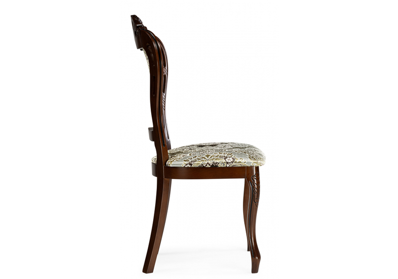 Стул деревянный, Bronte вишня / патина