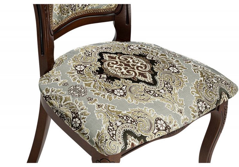 Стул деревянный, Bronte вишня / патина