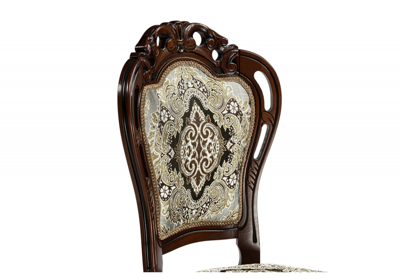 Стул деревянный, Bronte вишня / патина