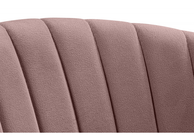 Стул на металлокаркасе, Kamelia светло-фиолетовый / золотой