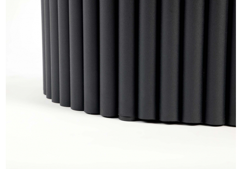 Стол деревянный, Барел 90 черный / черный