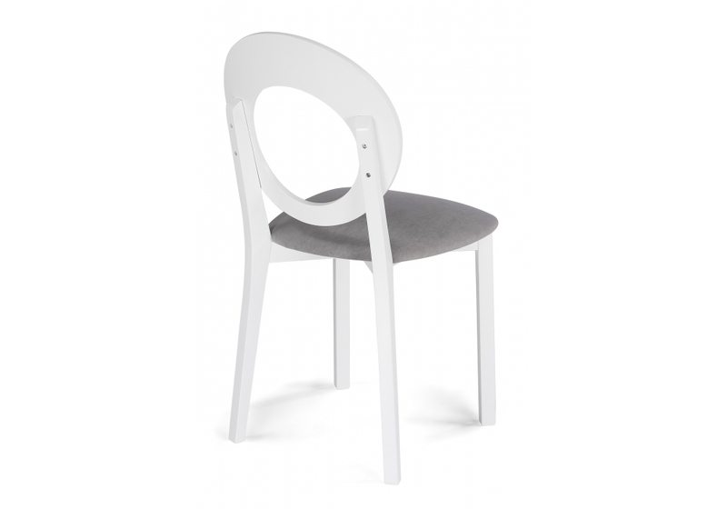 Стул деревянный, Марти ткань Brendy-22 / белый