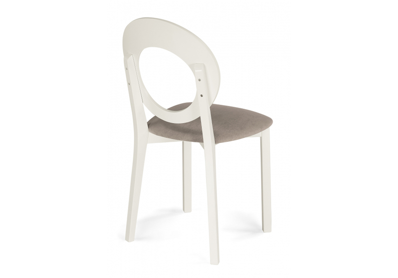 Стул деревянный, Марти ткань MR 27 / слоновая кость