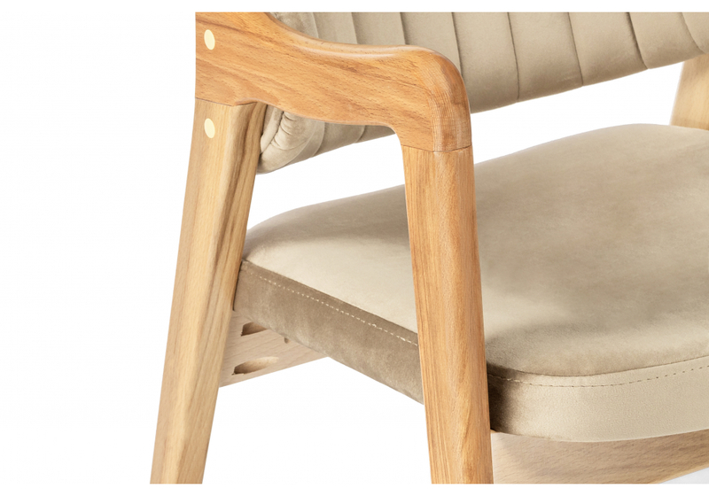 Стул деревянный, Никсон ткань В15 / дубовый