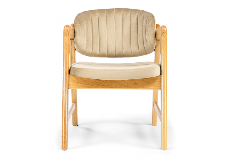 Стул деревянный, Никсон ткань В15 / дубовый