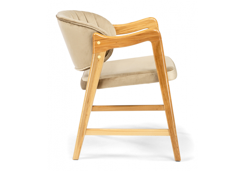 Стул деревянный, Никсон ткань В15 / дубовый