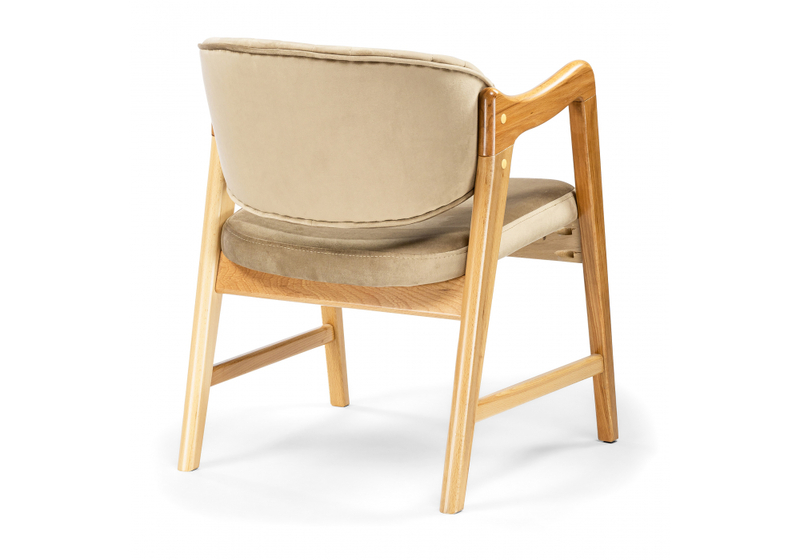 Стул деревянный, Никсон ткань В15 / дубовый