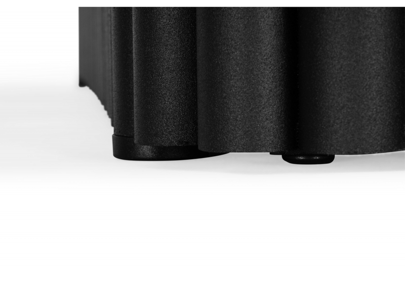 Стол деревянный, Бавария B 180 х 90 черная пленка шагрень / черный