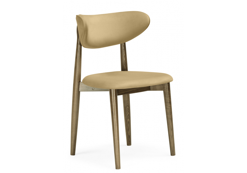 Стул деревянный, Фарго бежевый / орех