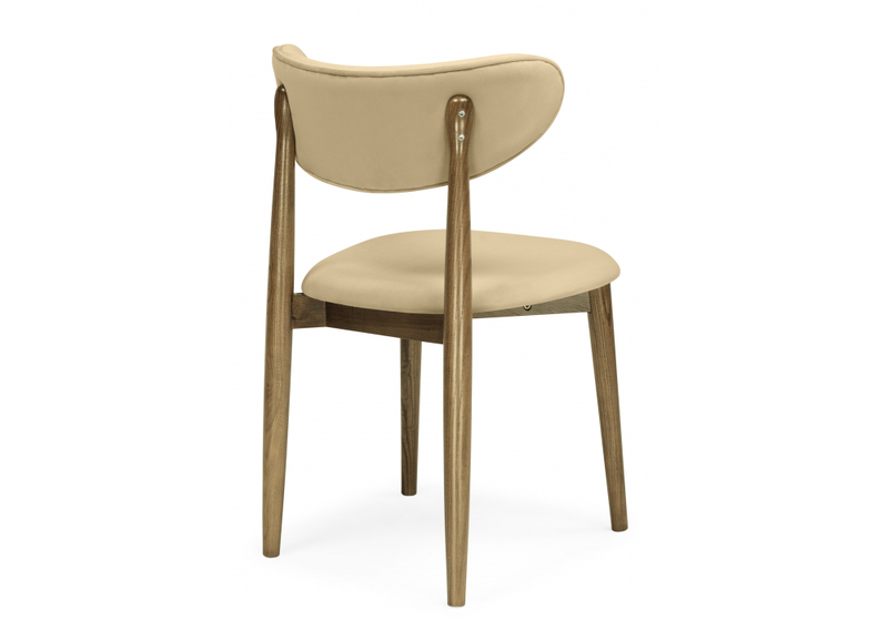 Стул деревянный, Фарго бежевый / орех