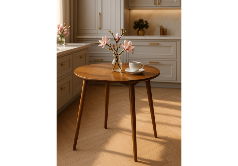 Стол деревянный, Турин 80 (160) х 80 миланский орех