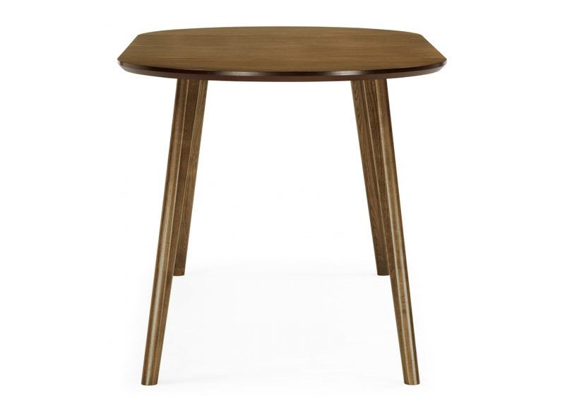 Стол деревянный, Турин 80 (160) х 80 орех