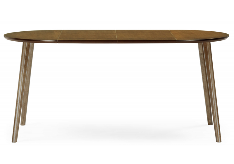 Стол деревянный, Турин 80 (160) х 80 орех